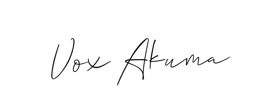 You can use this online signature creator to create a handwritten signature for the name Vox Akuma. This is the best online autograph maker. Vox Akuma signature style 2 images and pictures png