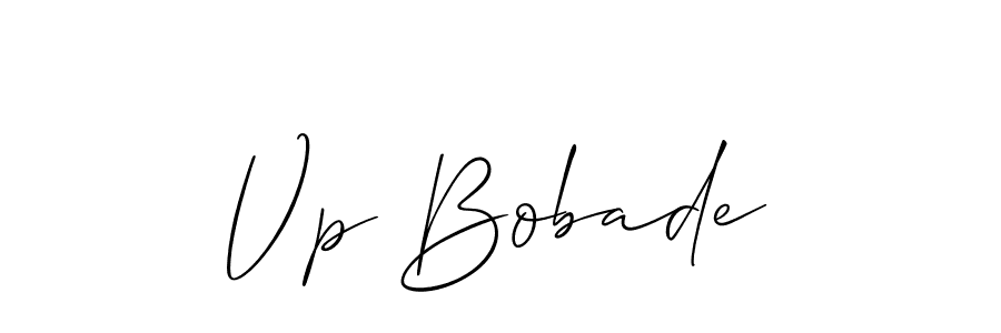 Similarly Allison_Script is the best handwritten signature design. Signature creator online .You can use it as an online autograph creator for name Vp Bobade. Vp Bobade signature style 2 images and pictures png