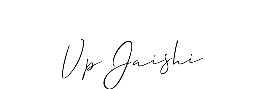 Similarly Allison_Script is the best handwritten signature design. Signature creator online .You can use it as an online autograph creator for name Vp Jaishi. Vp Jaishi signature style 2 images and pictures png