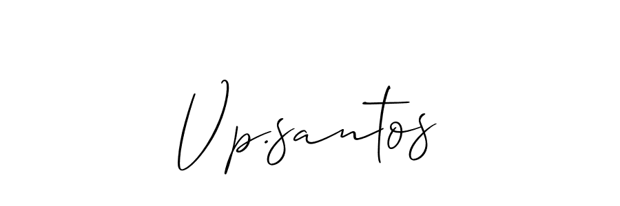 Here are the top 10 professional signature styles for the name Vp.santos. These are the best autograph styles you can use for your name. Vp.santos signature style 2 images and pictures png