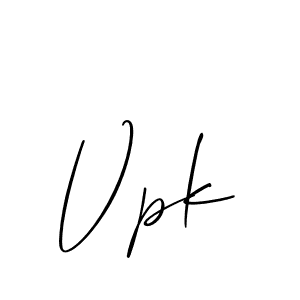 You should practise on your own different ways (Allison_Script) to write your name (Vpk) in signature. don't let someone else do it for you. Vpk signature style 2 images and pictures png