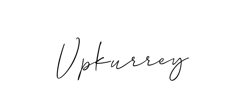 if you are searching for the best signature style for your name Vpkurrey. so please give up your signature search. here we have designed multiple signature styles  using Allison_Script. Vpkurrey signature style 2 images and pictures png