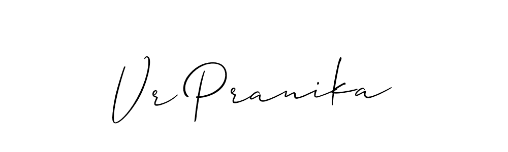 Check out images of Autograph of Vr Pranika name. Actor Vr Pranika Signature Style. Allison_Script is a professional sign style online. Vr Pranika signature style 2 images and pictures png