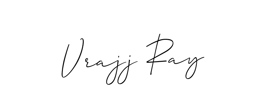 Make a beautiful signature design for name Vrajj Ray. Use this online signature maker to create a handwritten signature for free. Vrajj Ray signature style 2 images and pictures png