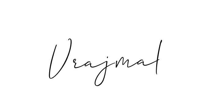You should practise on your own different ways (Allison_Script) to write your name (Vrajmal) in signature. don't let someone else do it for you. Vrajmal signature style 2 images and pictures png
