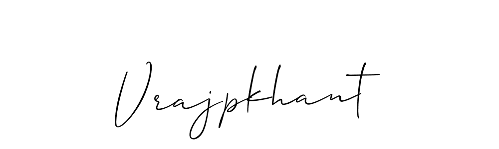 Here are the top 10 professional signature styles for the name Vrajpkhant. These are the best autograph styles you can use for your name. Vrajpkhant signature style 2 images and pictures png
