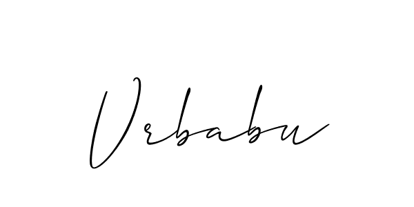 Check out images of Autograph of Vrbabu name. Actor Vrbabu Signature Style. Allison_Script is a professional sign style online. Vrbabu signature style 2 images and pictures png