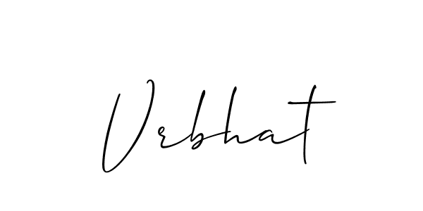 Here are the top 10 professional signature styles for the name Vrbhat. These are the best autograph styles you can use for your name. Vrbhat signature style 2 images and pictures png