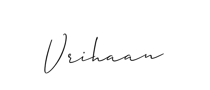 Here are the top 10 professional signature styles for the name Vrihaan. These are the best autograph styles you can use for your name. Vrihaan signature style 2 images and pictures png