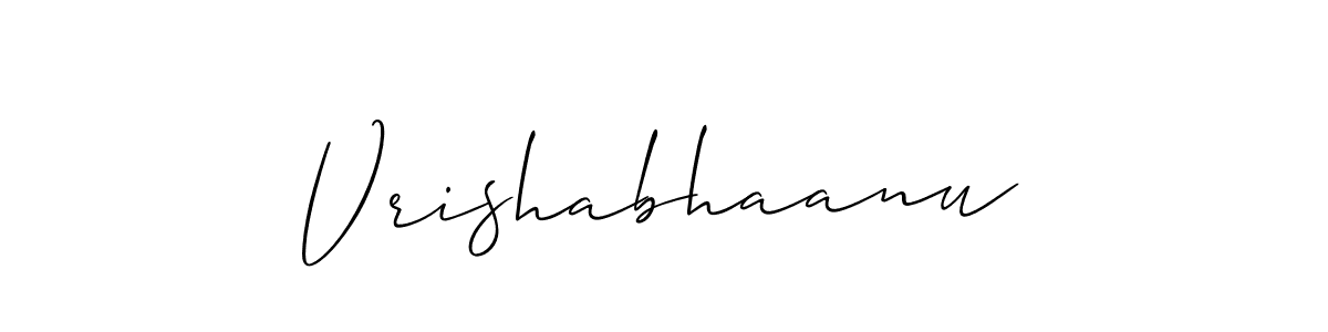 Best and Professional Signature Style for Vrishabhaanu. Allison_Script Best Signature Style Collection. Vrishabhaanu signature style 2 images and pictures png