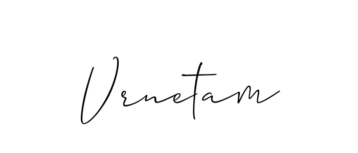 Check out images of Autograph of Vrnetam name. Actor Vrnetam Signature Style. Allison_Script is a professional sign style online. Vrnetam signature style 2 images and pictures png