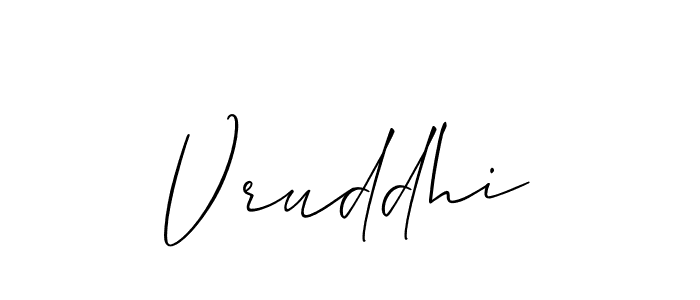 You can use this online signature creator to create a handwritten signature for the name Vruddhi. This is the best online autograph maker. Vruddhi signature style 2 images and pictures png