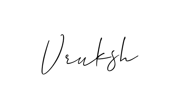 This is the best signature style for the Vruksh name. Also you like these signature font (Allison_Script). Mix name signature. Vruksh signature style 2 images and pictures png