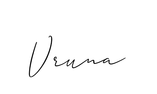 This is the best signature style for the Vruna name. Also you like these signature font (Allison_Script). Mix name signature. Vruna signature style 2 images and pictures png