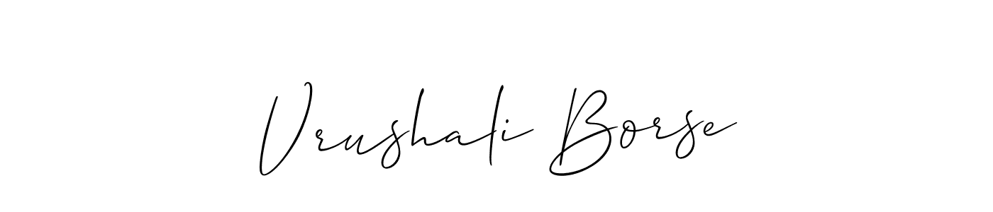 Once you've used our free online signature maker to create your best signature Allison_Script style, it's time to enjoy all of the benefits that Vrushali Borse name signing documents. Vrushali Borse signature style 2 images and pictures png