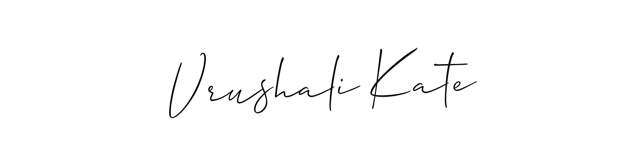 See photos of Vrushali Kate official signature by Spectra . Check more albums & portfolios. Read reviews & check more about Allison_Script font. Vrushali Kate signature style 2 images and pictures png