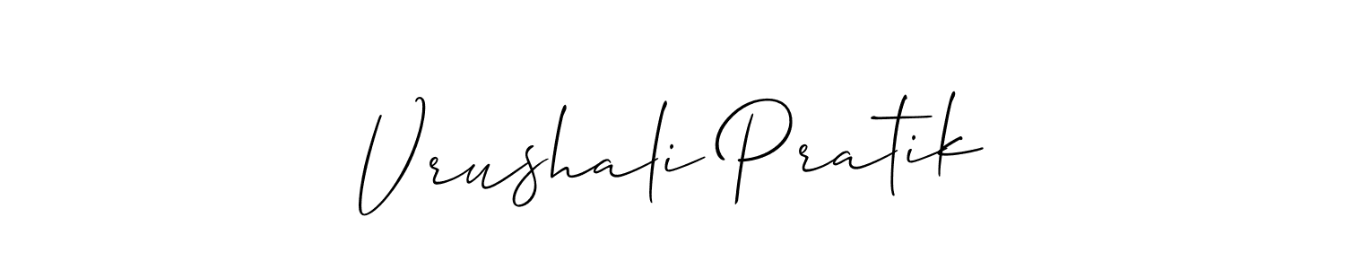 Here are the top 10 professional signature styles for the name Vrushali Pratik. These are the best autograph styles you can use for your name. Vrushali Pratik signature style 2 images and pictures png