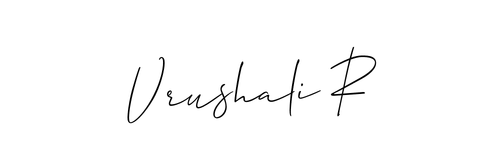 Check out images of Autograph of Vrushali R name. Actor Vrushali R Signature Style. Allison_Script is a professional sign style online. Vrushali R signature style 2 images and pictures png