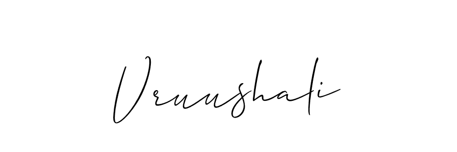 Make a beautiful signature design for name Vruushali. Use this online signature maker to create a handwritten signature for free. Vruushali signature style 2 images and pictures png