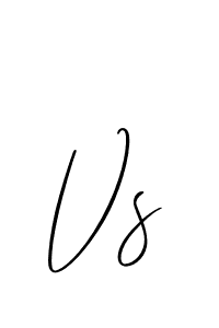 Vs stylish signature style. Best Handwritten Sign (Allison_Script) for my name. Handwritten Signature Collection Ideas for my name Vs. Vs signature style 2 images and pictures png