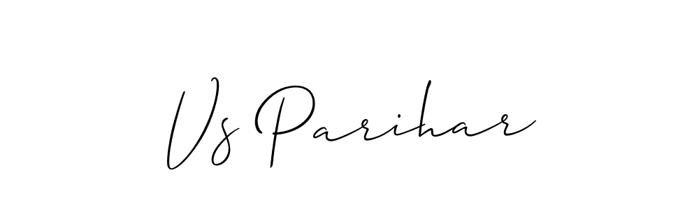 You can use this online signature creator to create a handwritten signature for the name Vs Parihar. This is the best online autograph maker. Vs Parihar signature style 2 images and pictures png