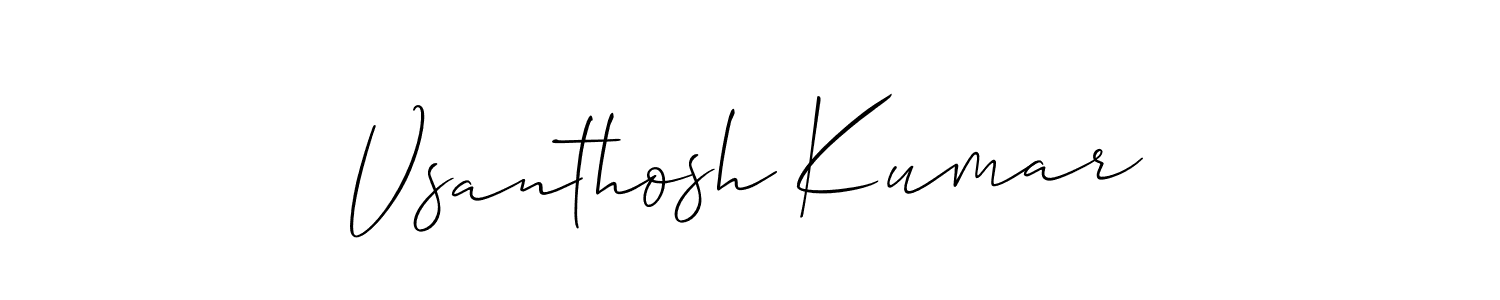 See photos of Vsanthosh Kumar official signature by Spectra . Check more albums & portfolios. Read reviews & check more about Allison_Script font. Vsanthosh Kumar signature style 2 images and pictures png