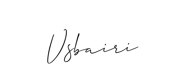 Also we have Vsbairi name is the best signature style. Create professional handwritten signature collection using Allison_Script autograph style. Vsbairi signature style 2 images and pictures png