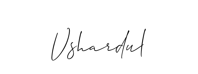 How to Draw Vshardul signature style? Allison_Script is a latest design signature styles for name Vshardul. Vshardul signature style 2 images and pictures png