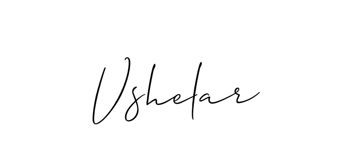 How to Draw Vshelar signature style? Allison_Script is a latest design signature styles for name Vshelar. Vshelar signature style 2 images and pictures png