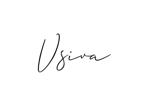 How to Draw Vsiva signature style? Allison_Script is a latest design signature styles for name Vsiva. Vsiva signature style 2 images and pictures png