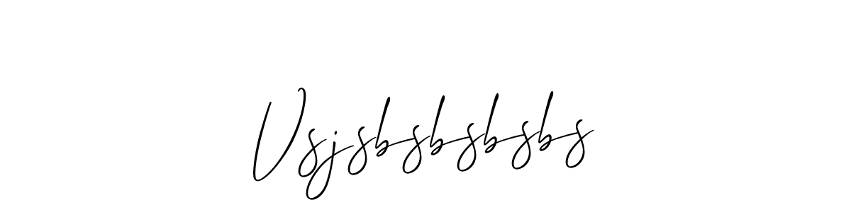 Similarly Allison_Script is the best handwritten signature design. Signature creator online .You can use it as an online autograph creator for name Vsjsbsbsbsbs. Vsjsbsbsbsbs signature style 2 images and pictures png