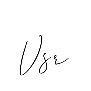 if you are searching for the best signature style for your name Vsr. so please give up your signature search. here we have designed multiple signature styles  using Allison_Script. Vsr signature style 2 images and pictures png