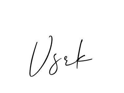 Similarly Allison_Script is the best handwritten signature design. Signature creator online .You can use it as an online autograph creator for name Vsrk. Vsrk signature style 2 images and pictures png