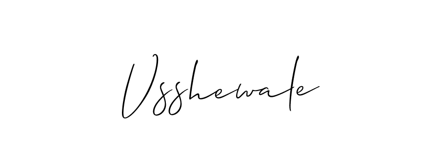 Also we have Vsshewale name is the best signature style. Create professional handwritten signature collection using Allison_Script autograph style. Vsshewale signature style 2 images and pictures png