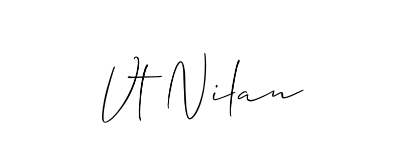 Also we have Vt Nilan name is the best signature style. Create professional handwritten signature collection using Allison_Script autograph style. Vt Nilan signature style 2 images and pictures png