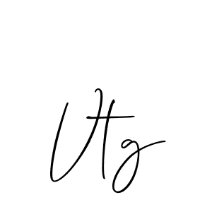 Make a beautiful signature design for name Vtg. With this signature (Allison_Script) style, you can create a handwritten signature for free. Vtg signature style 2 images and pictures png
