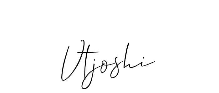 The best way (Allison_Script) to make a short signature is to pick only two or three words in your name. The name Vtjoshi include a total of six letters. For converting this name. Vtjoshi signature style 2 images and pictures png