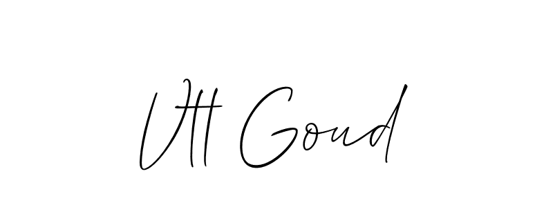 Allison_Script is a professional signature style that is perfect for those who want to add a touch of class to their signature. It is also a great choice for those who want to make their signature more unique. Get Vtl Goud name to fancy signature for free. Vtl Goud signature style 2 images and pictures png
