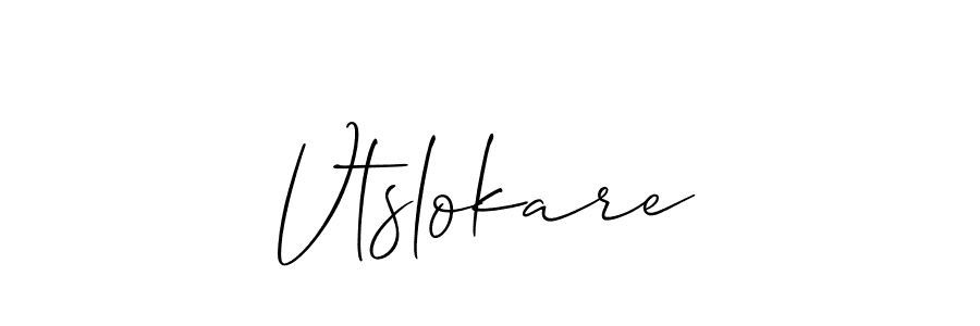 You should practise on your own different ways (Allison_Script) to write your name (Vtslokare) in signature. don't let someone else do it for you. Vtslokare signature style 2 images and pictures png