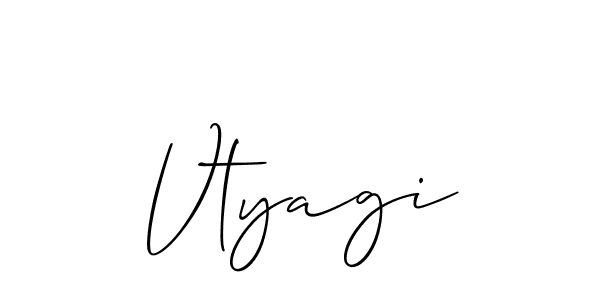 How to make Vtyagi name signature. Use Allison_Script style for creating short signs online. This is the latest handwritten sign. Vtyagi signature style 2 images and pictures png