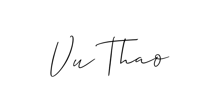 This is the best signature style for the Vu Thao name. Also you like these signature font (Allison_Script). Mix name signature. Vu Thao signature style 2 images and pictures png