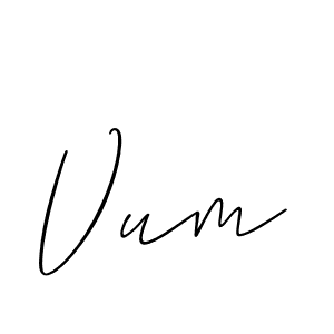 Here are the top 10 professional signature styles for the name Vum. These are the best autograph styles you can use for your name. Vum signature style 2 images and pictures png