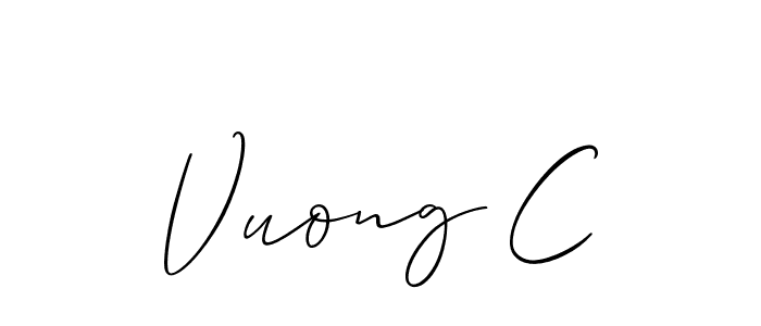 Once you've used our free online signature maker to create your best signature Allison_Script style, it's time to enjoy all of the benefits that Vuong C name signing documents. Vuong C signature style 2 images and pictures png