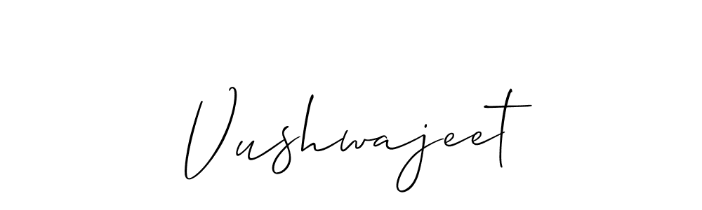 Similarly Allison_Script is the best handwritten signature design. Signature creator online .You can use it as an online autograph creator for name Vushwajeet. Vushwajeet signature style 2 images and pictures png