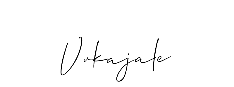 Also You can easily find your signature by using the search form. We will create Vvkajale name handwritten signature images for you free of cost using Allison_Script sign style. Vvkajale signature style 2 images and pictures png