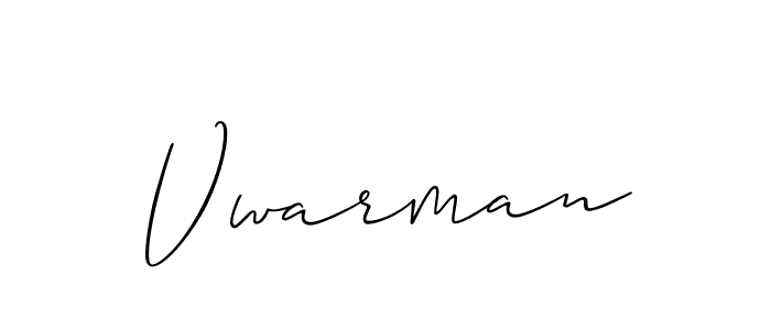 How to make Vwarman name signature. Use Allison_Script style for creating short signs online. This is the latest handwritten sign. Vwarman signature style 2 images and pictures png