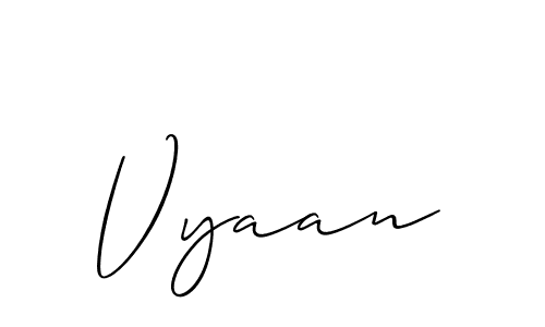 Once you've used our free online signature maker to create your best signature Allison_Script style, it's time to enjoy all of the benefits that Vyaan name signing documents. Vyaan signature style 2 images and pictures png
