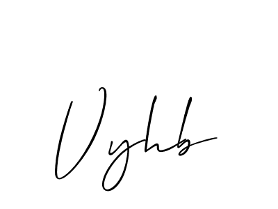 Similarly Allison_Script is the best handwritten signature design. Signature creator online .You can use it as an online autograph creator for name Vyhb. Vyhb signature style 2 images and pictures png