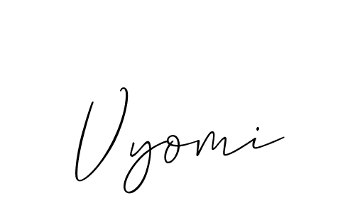 See photos of Vyomi official signature by Spectra . Check more albums & portfolios. Read reviews & check more about Allison_Script font. Vyomi signature style 2 images and pictures png