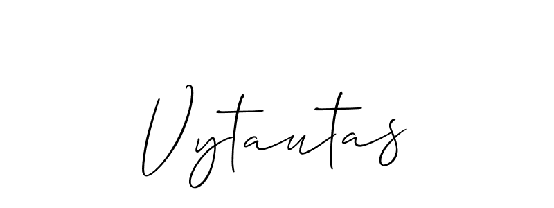 Best and Professional Signature Style for Vytautas. Allison_Script Best Signature Style Collection. Vytautas signature style 2 images and pictures png